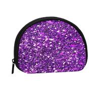Glitter Sparkles Shimmer PrintingSmall Makeup Sanitary Napkin Storage Bag,Women's Cosmetic Coin Purse