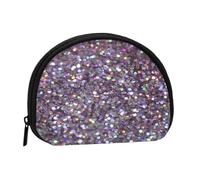 Glitter Sparkles ShimmerSmall Makeup Sanitary Napkin Storage Bag,Women's Cosmetic Coin Purse