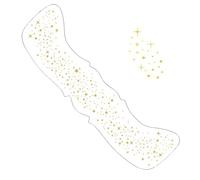 Glitter speckle patches for the face, waterproof speckles patches for the face, waterproof glitter summer sprout patches for masquerades, parties, luminous make-up patches