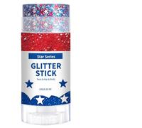 Glitter Stick for Hair 15g Red White Blue Makeup Sequins Stick