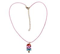 Glitter stick necklace for kids Rex London Pink One size