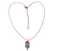 Glitter stick necklace for kids Rex London Rose TU