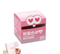 Glitter Sticky Notes 105 Sheets Aesthetic Journaling Pads