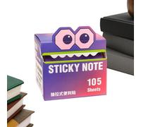 Glitter Sticky Notes 105 Sheets Gradien Serving As Sht Strong Adhesion Cute