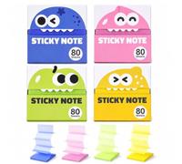 Glitter Sticky Notes, Transparent Sticky Notes, See-Through Memo Tabs, Shimmering Pet Film for Clean Annotations,3 x 3 in, Easy Pull, for Teachers, Students, Desks, Gifts (4pcsa)