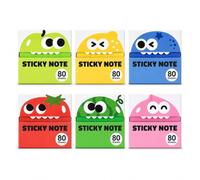 Glitter Sticky Notes, Transparent Sticky Notes, See-Through Memo Tabs, Shimmering Pet Film for Clean Annotations,3 x 3 in, Easy Pull, for Teachers, Students, Desks, Gifts (6pcs)