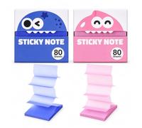 Glitter Sticky Notes, Transparent Sticky Notes, See-Through Memo Tabs, Shimmering Pet Film for Clean Annotations,3 x 3 in, Easy Pull, for Teachers, Students, Desks, Gifts (2pcsa)