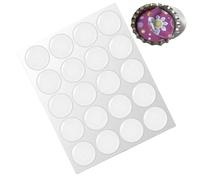 Glitter Stones | 3D DIY Clear Decorative Convex, Self-Adhesive Clear Gemstones | for Home Office, Scrapbook, Notebooks, Diaries, Journal, Mobile Phones, Cards, Glasses, Parties, Birthdays, Holidays
