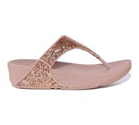 FitFlop Women's Lulu Glitter Flip Flops, Toe-Post Sandals, Comfortable with Natural Arch Support