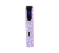 Glitter UV Light For Gel Nails : 12W LCD Screen Handheld UV Nail Lamp, Portable Nail LED Dryer, LED Flas Lamp Cure 8X-Faster