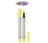 Glitter UV Neon Eyeliner Pen with Fine Point Tip for Precise Application - Long-Lasting Waterproof Liquid Eyeliner with Vibrant Shimmer for Winged Eye Makeup and Face Art at Festivals Parties