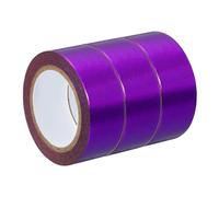 Glitter Washi Tape, 3 Roll Metallic Foil Mirror Masking Washi Tape, Self Adhesive, Multicolor, 15mmx5m