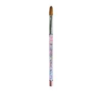 Glitterbels Pinched Pastel Glitter Acrylic Brush Size 12