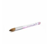 Glitterbels Pinched Pastel Glitter Acrylic Brush Size 14