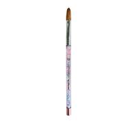 Glitterbels Pinched Pastel Glitter Acrylic Brush Size 14