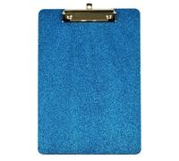 Glittering Acrylic Clipboard Document Organiser Writing Pad with Hanging Hook Metal Clip Artist Drawing Board 12x8.6Inch Professional Document Organiser