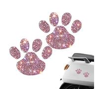Glittering Cat Sticker - Stone Glitter Animal Sticker Ornament, Independent Tip Pattern Design | Laptop Waterproof Self Adhesive Emblem, PANELL
