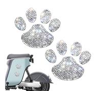 Glittering Cat Sticker - Stone Glitter Animal Sticker Ornament, Independent Tip Pattern Design | Laptop Waterproof Self Adhesive Emblem, PANELL
