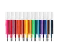 Glittering Gel Pen Refills 1.0MM Assorted Color Inks Pen Refill for Scrapbooking Journaling Sketching Color Coding Glittering Pens for Creative Writing