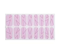Glittering Gels Nails Strips Flowers Gels Nails Stickers French Tip Polish Strips Wrap Art Sticke French Tip Nail Stickers Glittering Nail Flowers