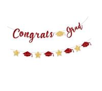 Glittering Graduation Ornament Congrats Grads Hanging Ornament For Class Of 2025 Graduation For School Classroom