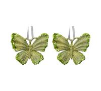 Glittering Holiday Decorations Shatterproof Design Easy Hanging on Christmas Tree and Festival Event Ornament Butterfly Wedding Decoration