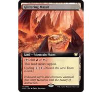 Glittering Massif (Extended Art) | Edge of Eternities Commander