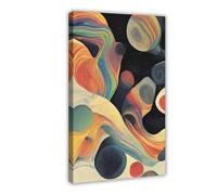 Glittering Planet Canvas Poster Bedroom Decor Landscape Office Room Decor Gift 20x30inch(50x75cm)