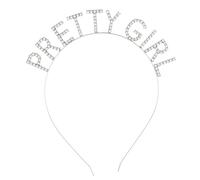 Glittering Pretty Girl Letter Headband Lady Night Club Headband Elegant Rhinestone Princess Headpiece Wedding Party Wear