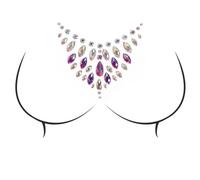 Glittering Rhinestones Adhesive Body Jewels For Women Music Festival Crystal Nipple Pasties Body Art Makeup Decors