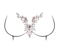 Glittering Rhinestones Adhesive Body Jewels For Women Music Festival Crystal Nipple Pasties Body Art Makeup Decors