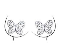 Glittering Rhinestones Adhesive Body Jewels For Women Music Festival Crystal Nipple Pasties Body Art Makeup Decors