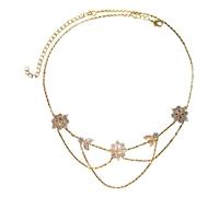 Glittering Rhinestones Headband Women Wedding Party Garland Forehead Ornament Carnivals GalaDinner