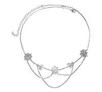 Glittering Rhinestones Headband Women Wedding Party Garland Forehead Ornament Carnivals GalaDinner