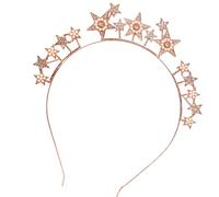 Glittering Rhinestones Star Headband For Bridal Shower Star Hairband Stage Performances Hairhoop Party Crownpiece