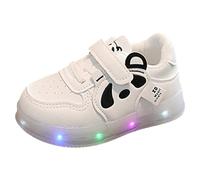 Glittering Sneakers with Crystals Bow Flat Dance Shoes for Sparkling Sequins Trainers Comfortable Casual Shoes for Everyday Use, White, 6 UK Child