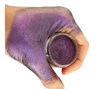 Glitters MultiChromes Eyeshadow, Duochrome Eye Shadows Palette, Highly Pigmented Lasting for Travel Home Intense Color Shifting Multichromes Makeup Palette