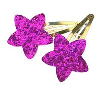 Glitters Star Hair Clip For Women And Girls Lovely Hairpin Hair Styling Accessories Aesthetic Hair Barrettes 2PCS Kids Hair Accessories