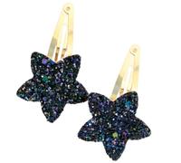 Glitters Star Hair Clip For Women And Girls Lovely Hairpin Hair Styling Accessories Aesthetic Hair Barrettes 2PCS