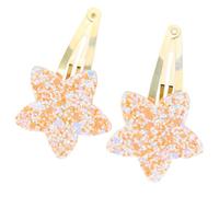 Glitters Star Hair Clip For Women And Girls Lovely Hairpin Hair Styling Accessories Aesthetic Hair Barrettes 2PCS
