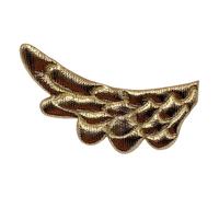 Glitters Wing Patches Glitters Fabric Fairies Wing Appliques Decorative for Creative Fashion Accessory Stage Performers Accessories