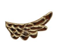 Glitters Wing Patches Glitters Fabric Fairies Wing Appliques Decorative for Creative Fashion Accessory Stage Performers Accessories