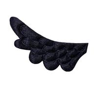 Glitters Wing Patches Glitters Fabric Fairies Wing Appliques Decorative for Creative Fashion Accessory Stage Performers Accessories
