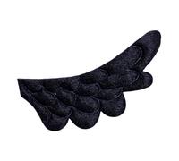 Glitters Wing Patches Glitters Fabric Fairies Wing Appliques Decorative for Creative Fashion Accessory Stage Performers Accessories