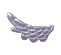 Glitters Wing Patches Glitters Fabric Fairies Wing Appliques Decorative for Creative Fashion Accessory Stage Performers Accessories