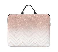 Glittery Pretty Pattern, 14 Inch Laptop Sleeve, Notebook Bag Laptop Case Sleeve Briefcase with Handle