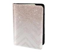 Glittery Pretty Pattern Printing Passport Holder, Travel Essentials,Card And Passport Anti Theft Wallet,Sized To Fit All Standard Passports