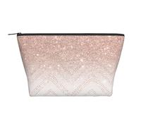 Glittery Pretty Pattern, Toiletry Pouch Makeup Bag Cosmetic Bag Portable Travel Toiletry Bag