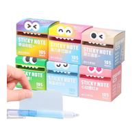 Glittery Sticky Notes 630 Sheets Glitter Colorful Clear Writing Pads
