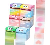 Glittery Sticky Notes 630 Sheets Glitter Transparent Colorful Memo